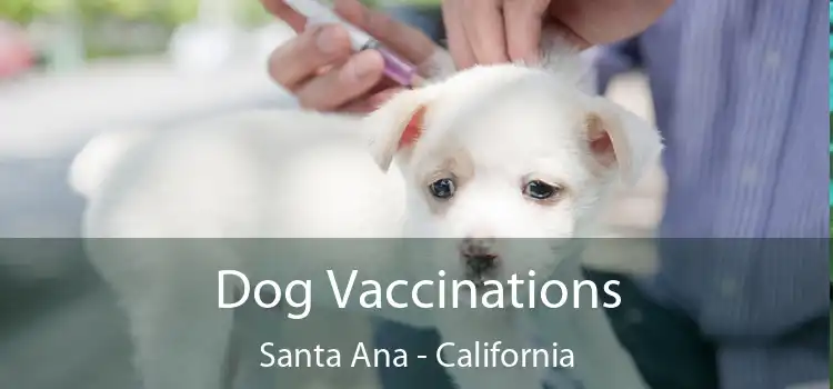 Dog Vaccinations Santa Ana - California